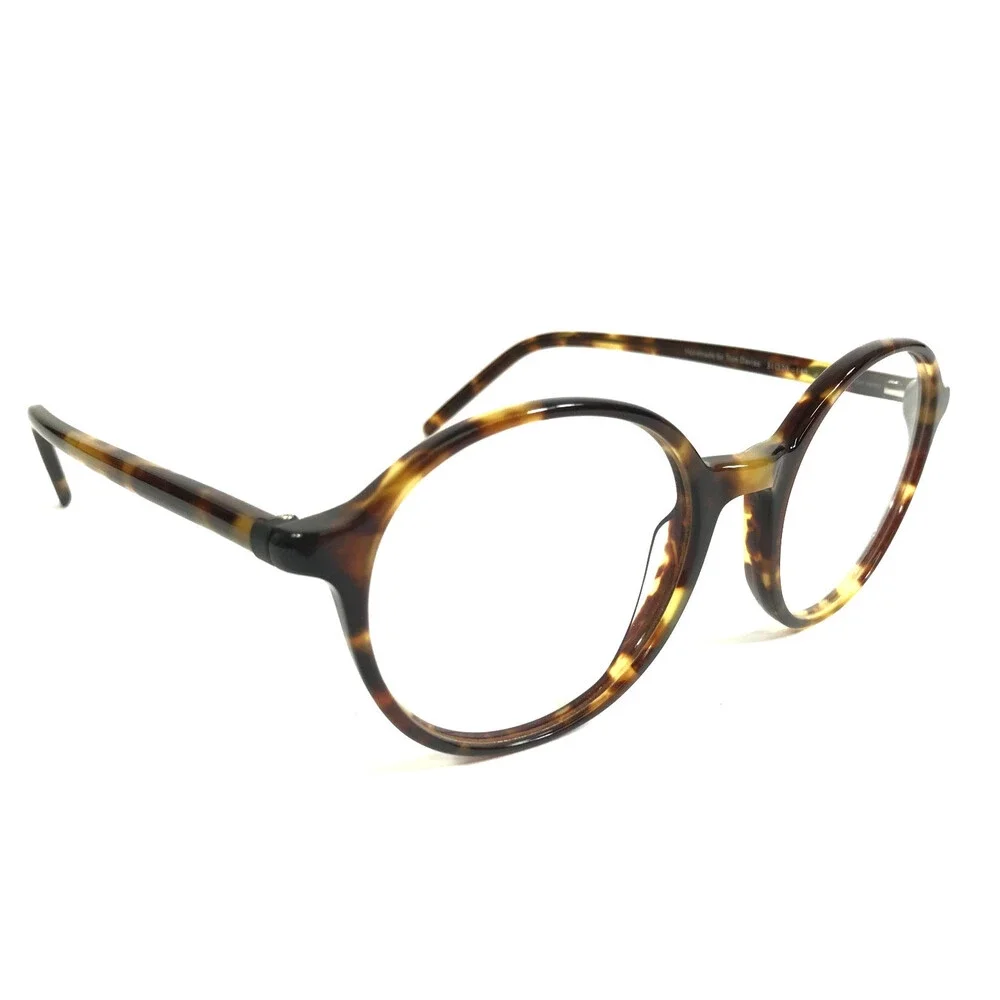 Tom Davies Eyeglasses Frames TD712 Col. 2083 Tortoise Round Full Rim 51-20-140